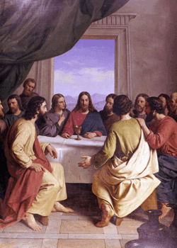 The Last Supper by Andreas Herman Hunaeus The Last Supper by Andreas Herman Hunaeus