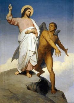 The Temptation of Christ by Ary Scheffer The Temptation of Christ by Ary Scheffer