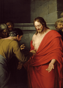 The Incredulity of St Thomas by Benjamin West The Incredulity of St Thomas by Benjamin West