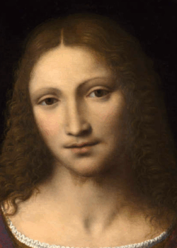 Portrait of Jesus by Bernardino Luini Portrait of Jesus by Bernardino Luini