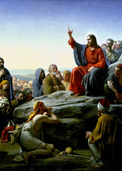 Sermon on the Mount by Carl Bloch Sermon on the Mount by Carl Bloch