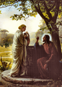 Woman at the Well by Carl Bloch Woman at the Well by Carl Bloch