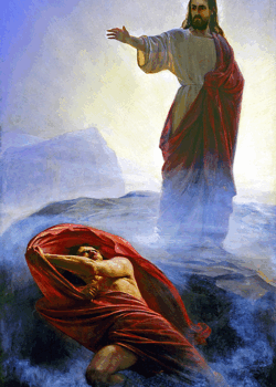 Denying Satan by Carl Bloch Denying Satan by Carl Bloch