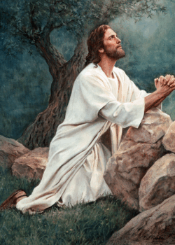 Prayer at Gethsemane by Del Parson Prayer at Gethsemane by Del Parson