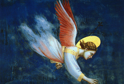 Angel by Giotto di Bondone