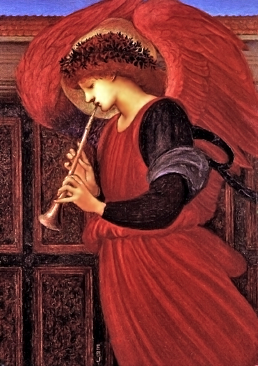 An Angel by Sir Edward Coley Burne Jones