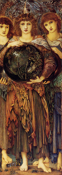 Angels of Creation by Sir Edward Coley Burne Jones