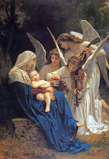 Song of the Angels by William Adolphe Bouguereau