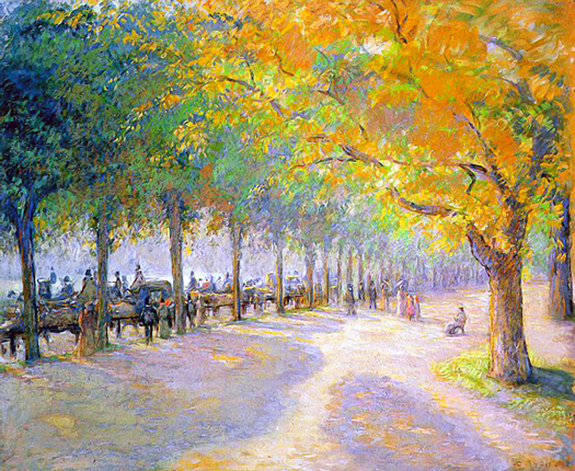 Hyde Park, London by Camille Pissarro