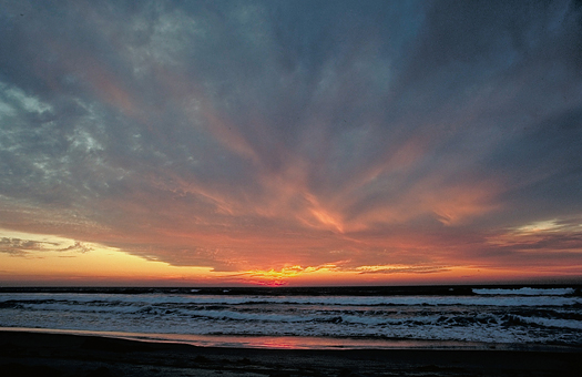 Sunset. Point Loma, California