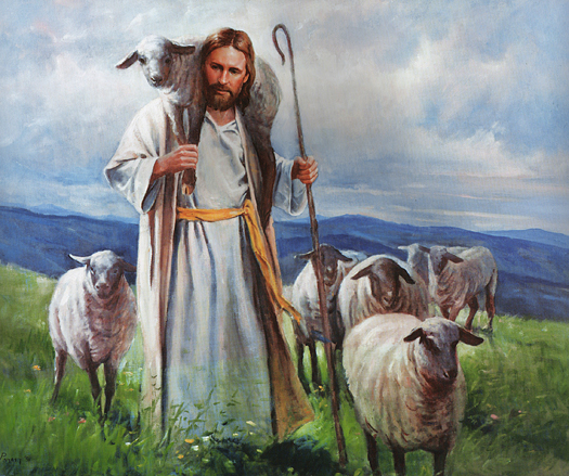 The Good Shepherd by Del Parson
