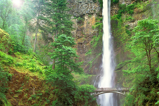 Multnomah Falls, Oregon by Don Paulson