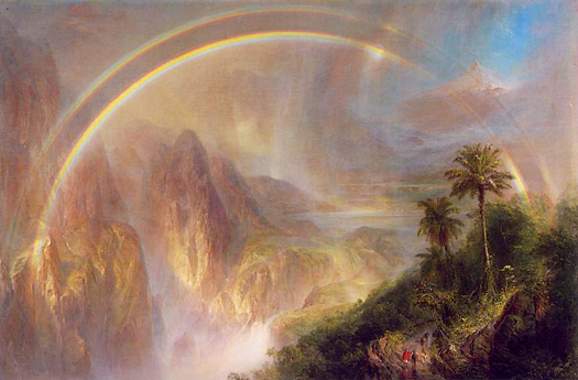 Rainy Season in the Tropics by Frederic Edwin Church