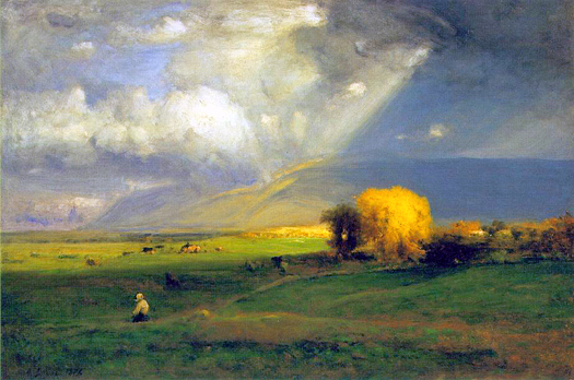 Passing Clouds by George Inness