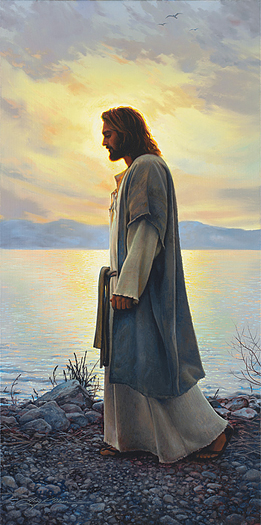 Walk with me by Greg Olsen