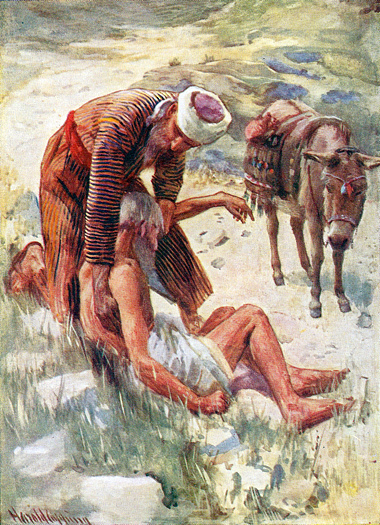 The Good Samaritan by Harold Copping