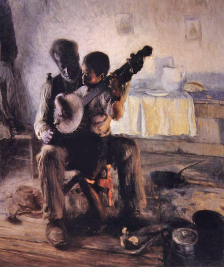 Banjo Lesson by Henry Ossawa Tanner