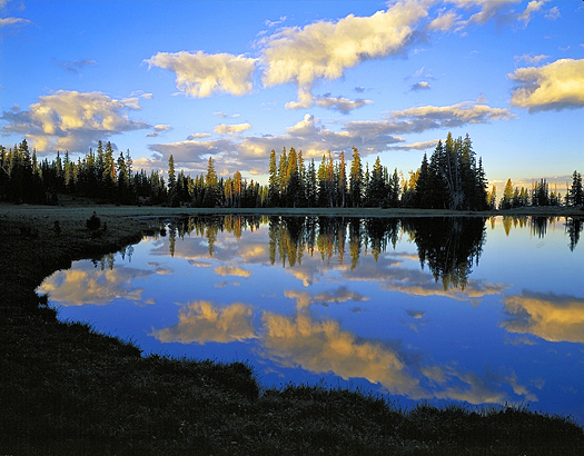 Reflection - Mount Zirkel Wilderness near Steamboat Springs by John Fielder
