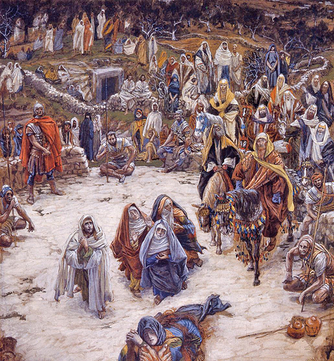 What Jesus saw from the Cross by James Tissot