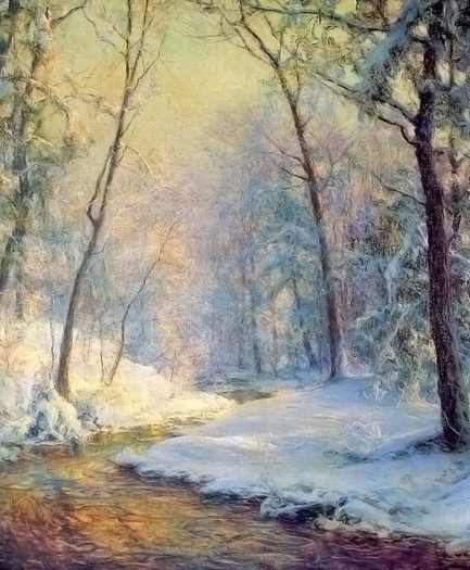 The Early Snow by Walter Launt Palmer