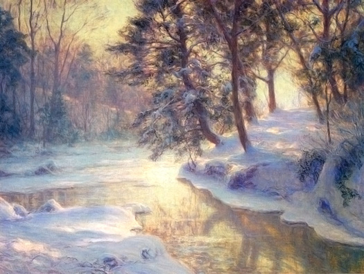 The Shining Stream by Walter Launt Palmer