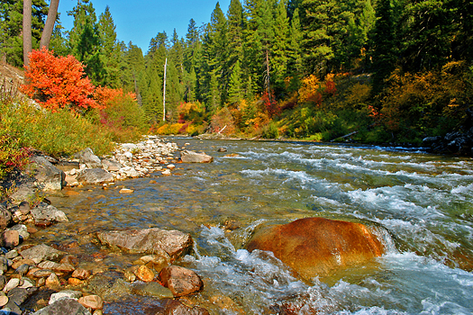 South fork of the Payette river, central Idaho