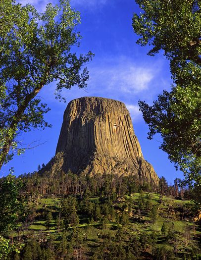 Devils Tower National Monument, located in Wyoming.