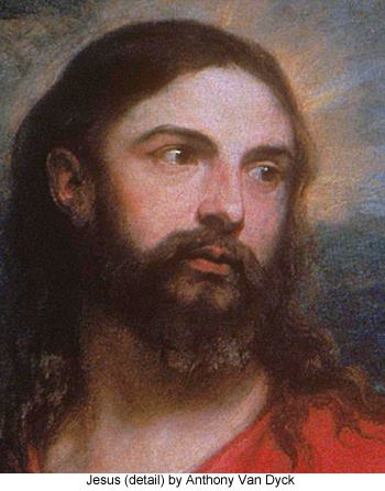 Jesus (detail) by Anthony Van Dyck