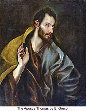 The Apostle Thomas by El Greco