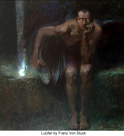 Lucifer by Franz Von Stuck