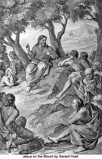 Jesus on the Mount by Gerard Hoet