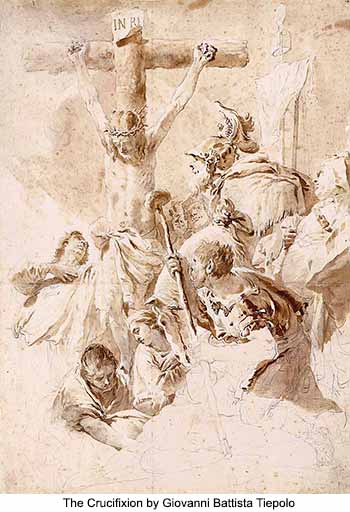 The Crucifixion by Giovanni Battista Tiepolo