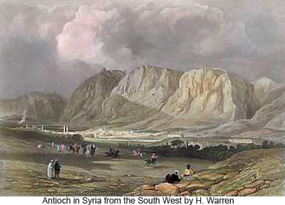 Antioch in Syria from the South West by H. Warren