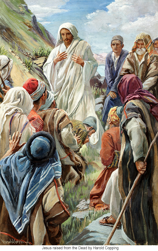Jesus raised from the Dead by Harold Copping