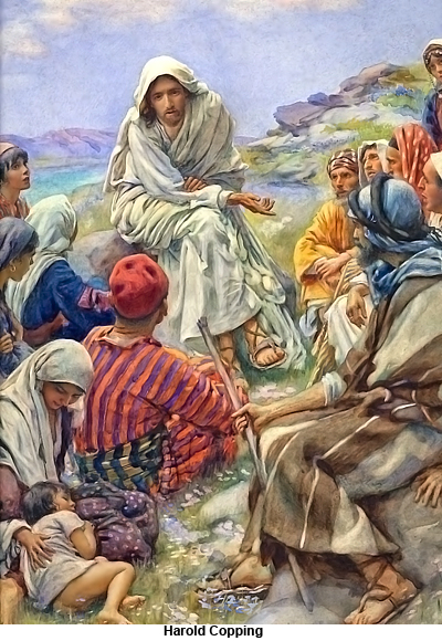 Sermon on the Mount by Harold Copping