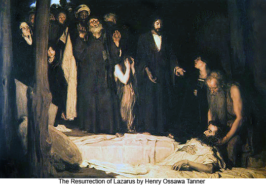 The Resurrection of Lazarus by Henry Ossawa Tanner