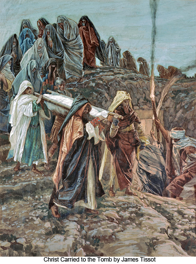 Christ Carried to the Tomb by James Tissot