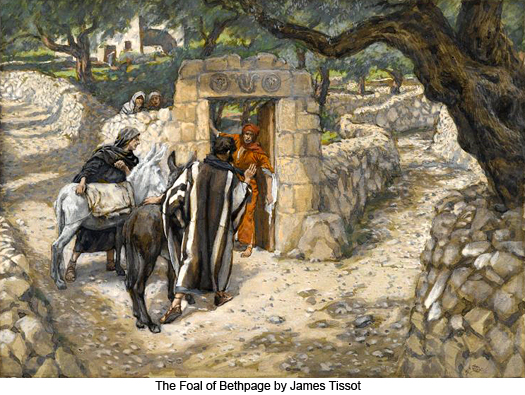 The Foal of Bethphage by James Tissot