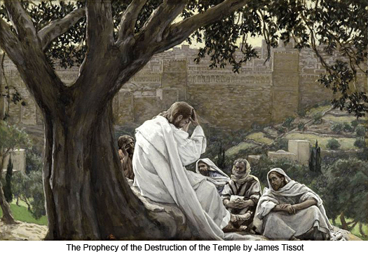 The Prophecy of the Destruction of the Temple by James Tissot