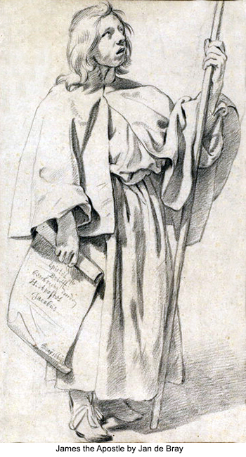 James the Apostle by Jan de Bray