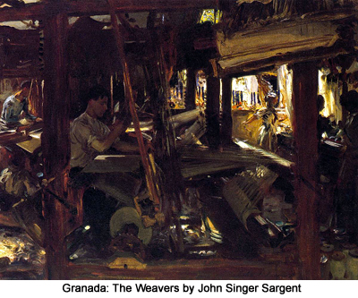Granada: The Weavers by John Singer Sargent