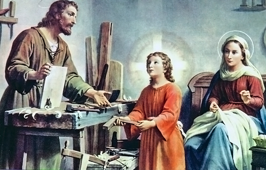 Joseph, Jesus and Mary