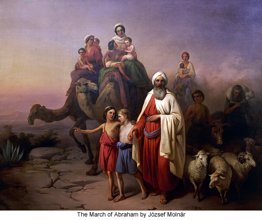 The March of Abraham by József Molnár