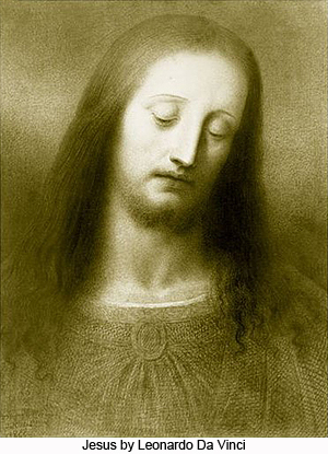 Jesus by Leonardo Da Vinci