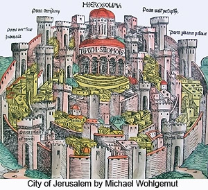 City of Jerusalem by Michael Wohlgemut
