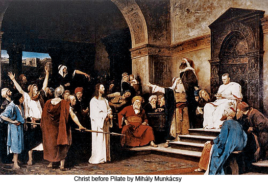 Christ before Pilate by Mihály Munkácsy