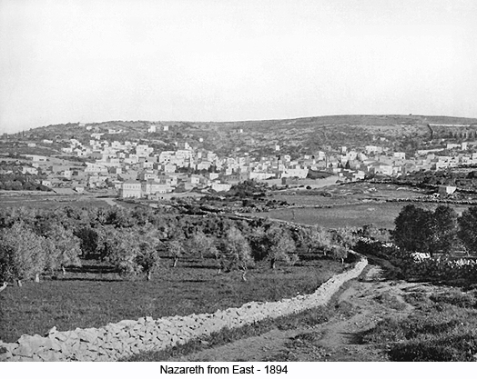 Nazareth from the East - 1894