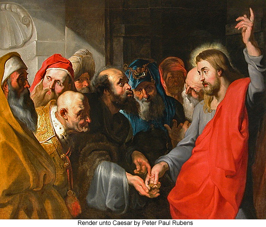 Render unto Caesar by Peter Paul Rubens