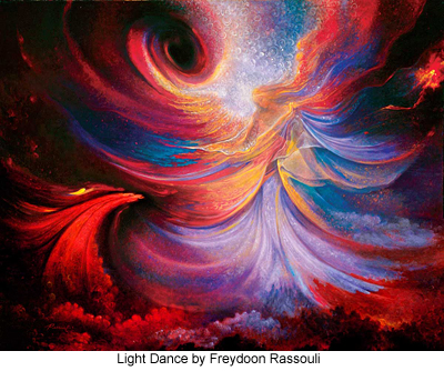 Light Dance by Freydoon Rassouli
