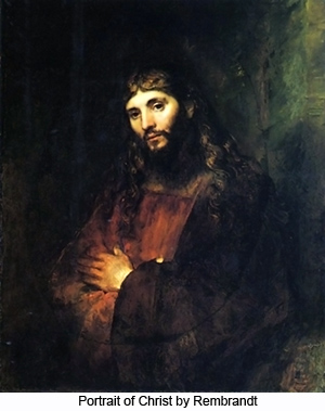 Portrait of Christ by Rembrandt